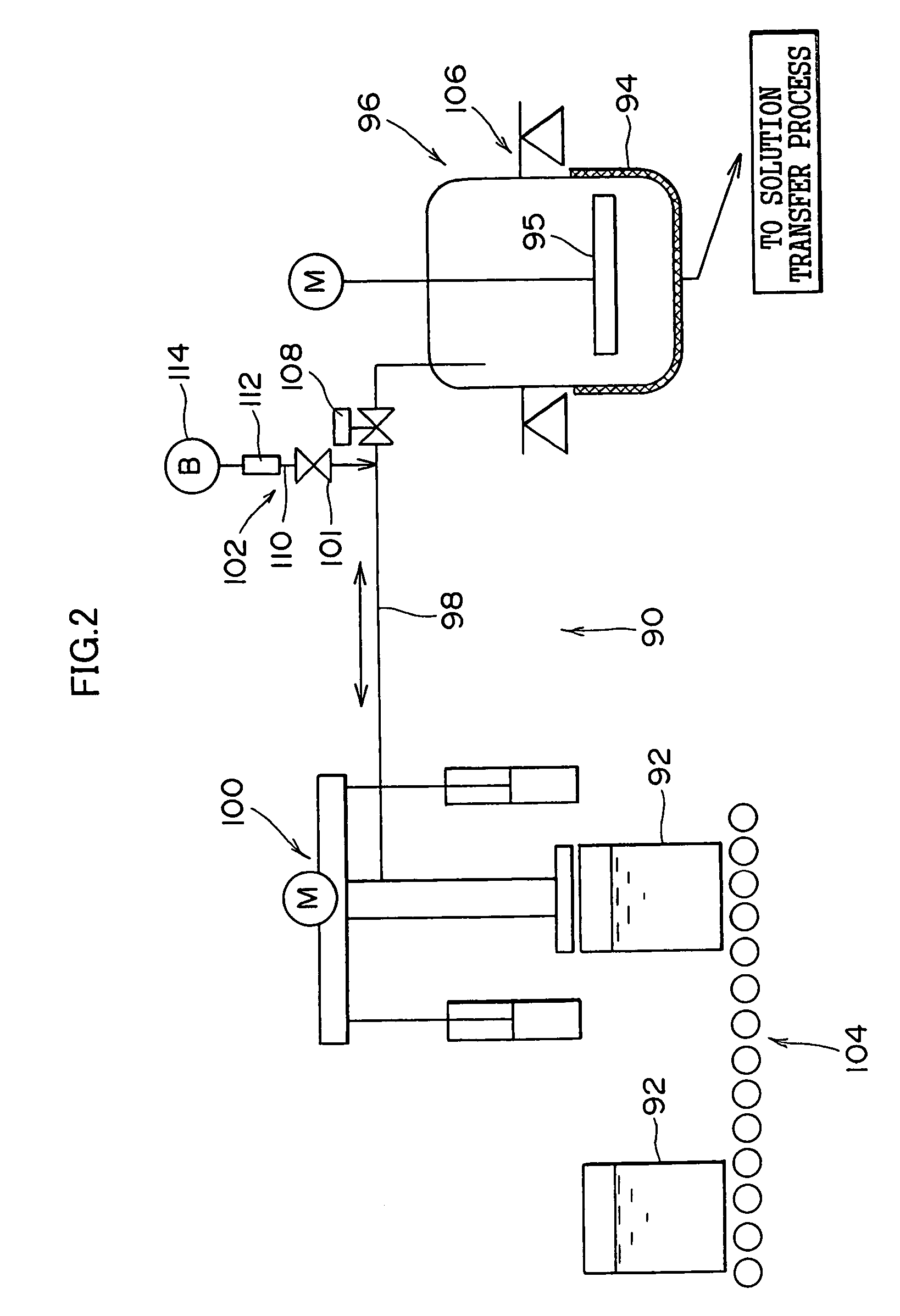 Method and apparatus for liquid preparation of photographic reagent