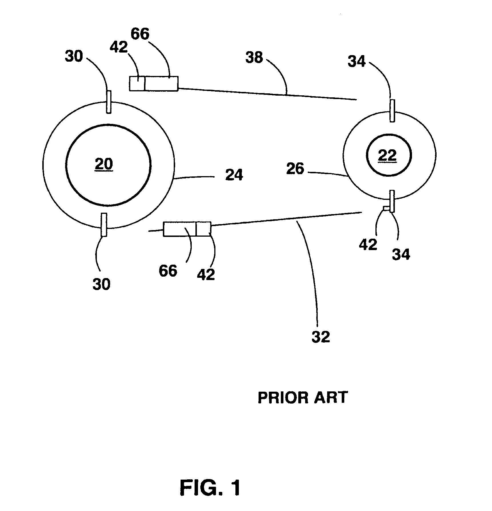 Space transportation node including tether system