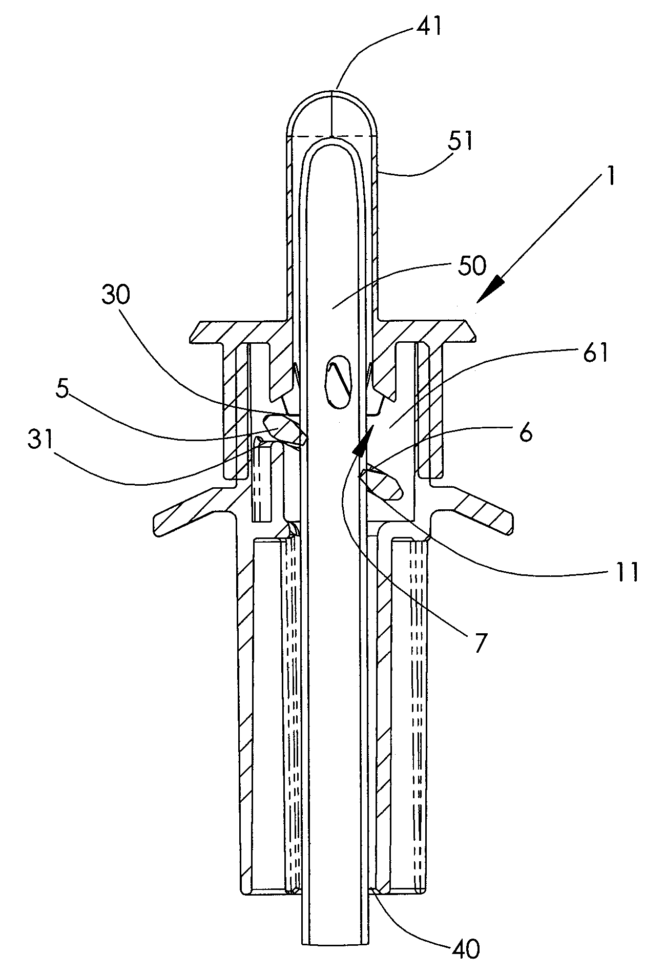 Catheter movement control device