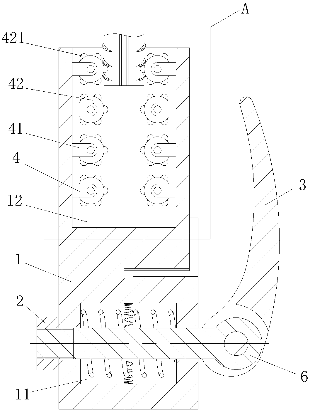 Angle adjustable steel bar quick connecting sleeve