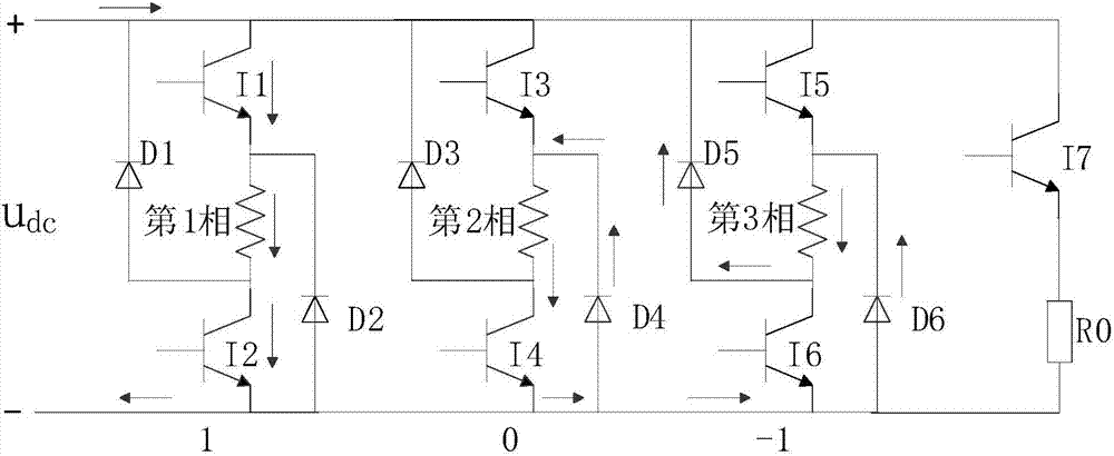 Prediction torque control system and method of three-phase switch reluctance motor