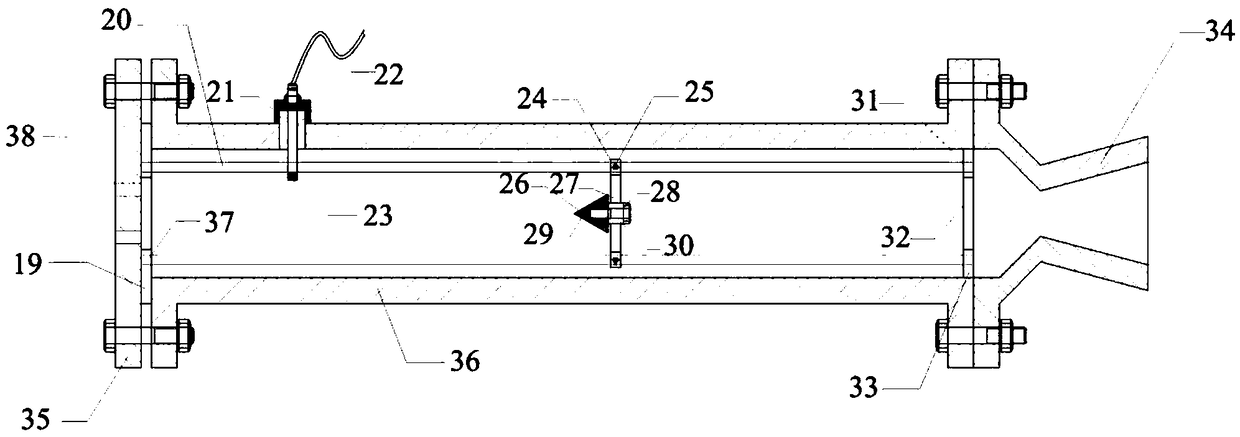 Powder engine with adjustable flame stabilizer position and method for installing flame stabilizer of powder engine