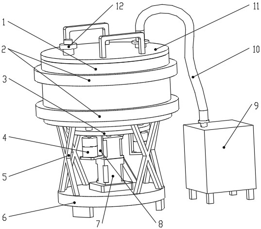 Novel optical pressurization grinding-tool-free polishing device