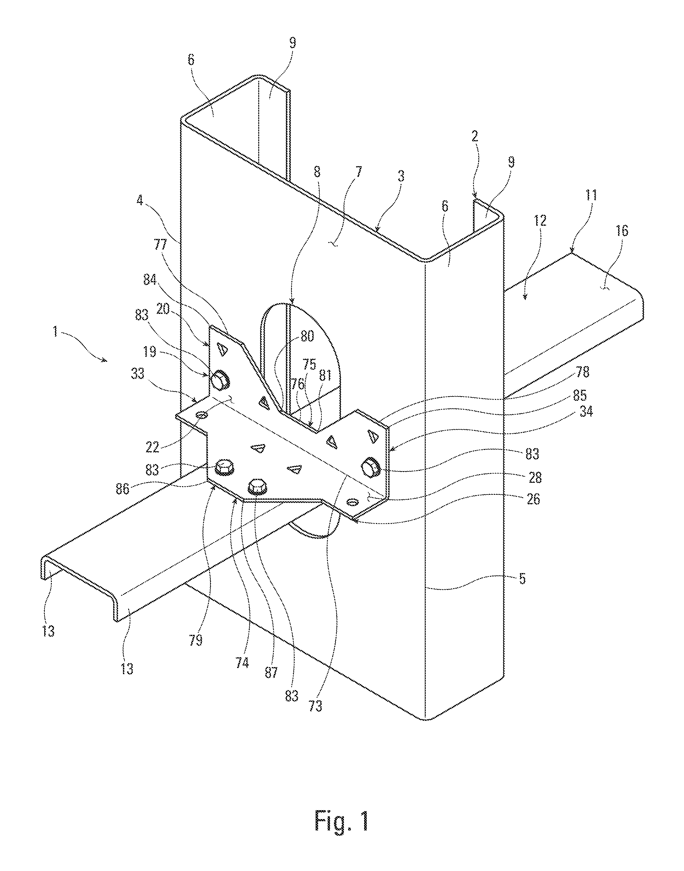 Steel framing clip