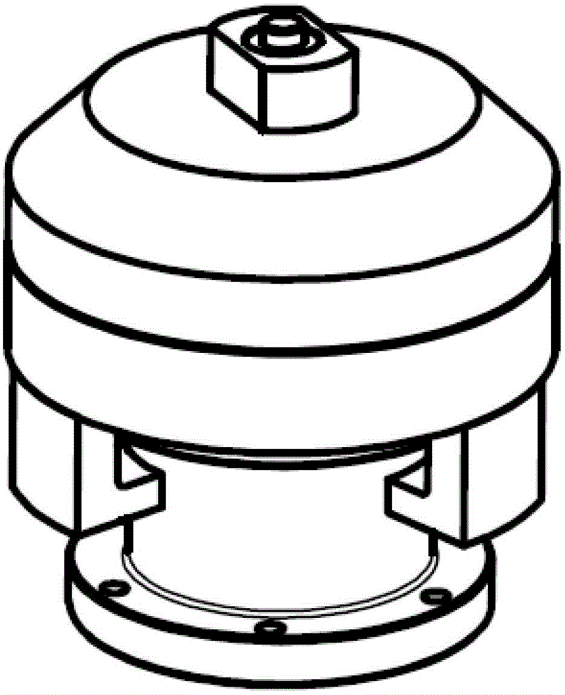 Static pressure supporting device for ultra large diameter optical machining