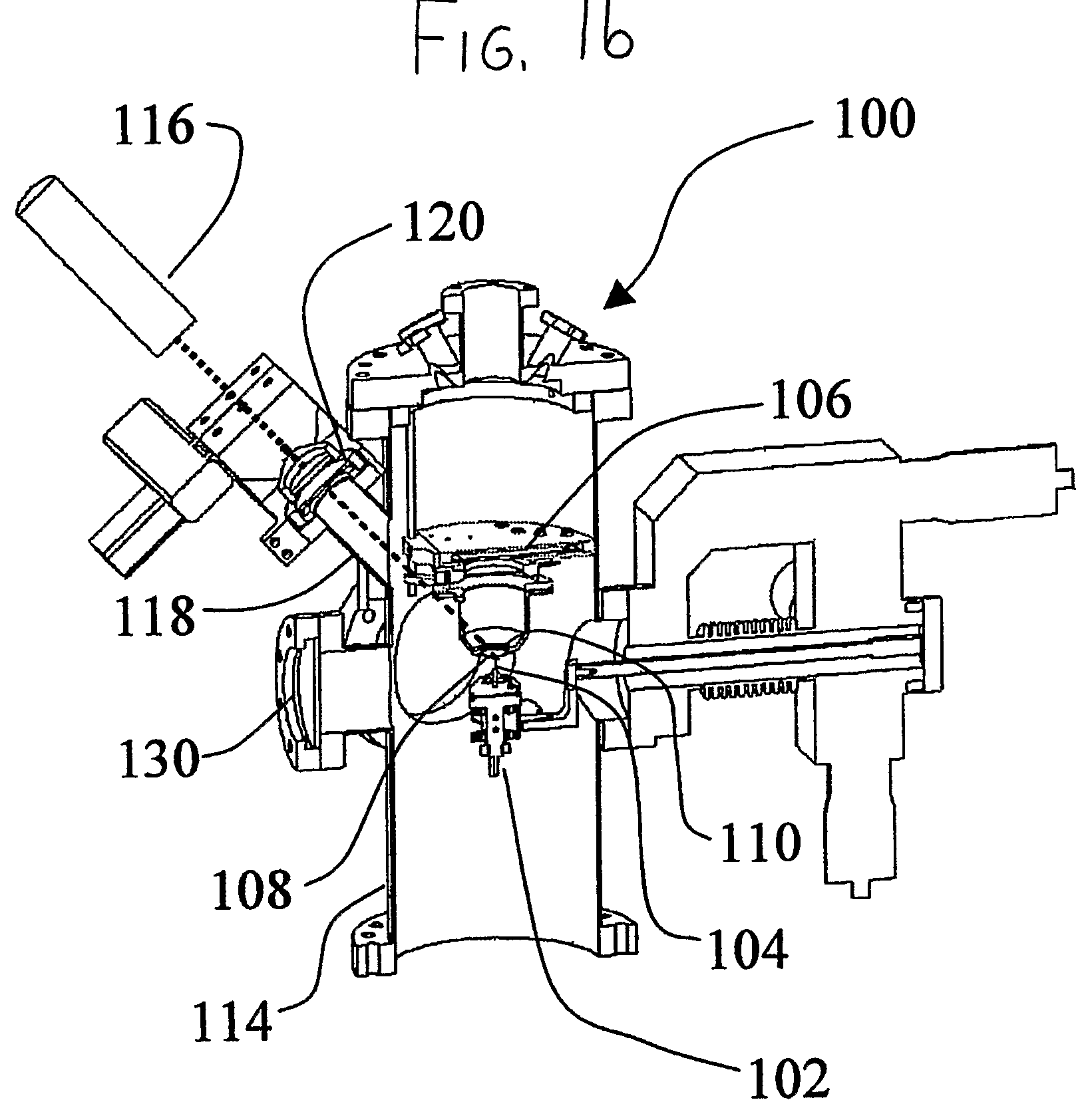 Laser atom probe