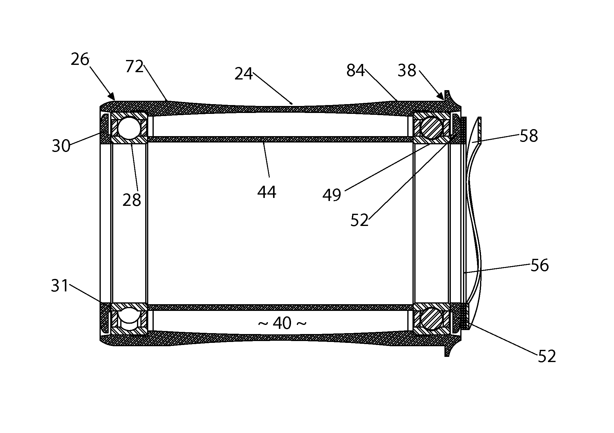 Bottom bracket for bicycles