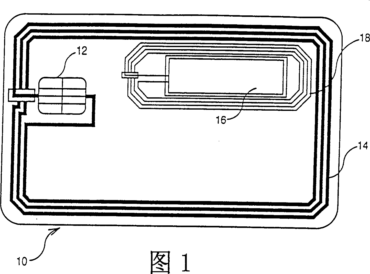 Contact-free portable object comprising one or several contact-free peripheral devices