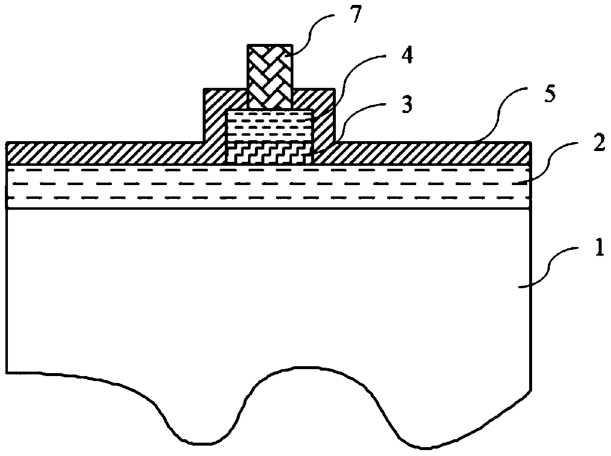 Passivation contact structure and solar cell