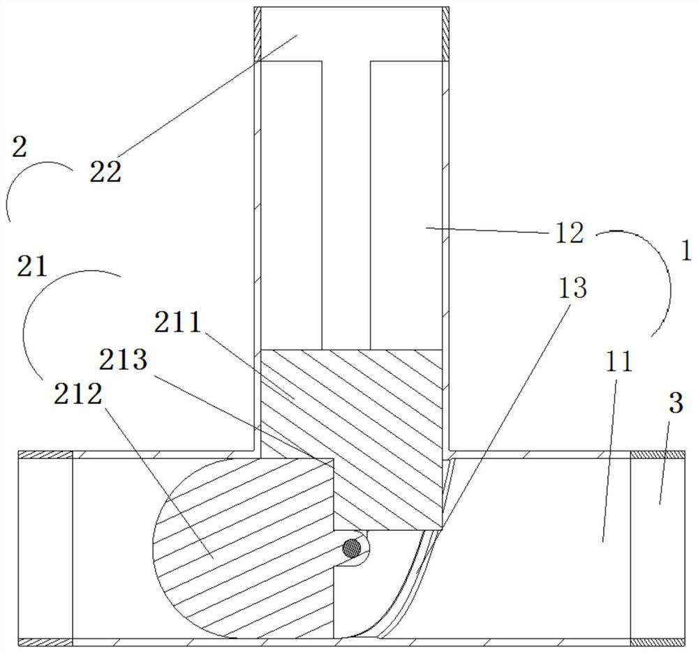 Safe self-locking quick connector for pressure pipelines