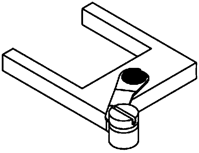 Fixing device for transmission electron microscope samples