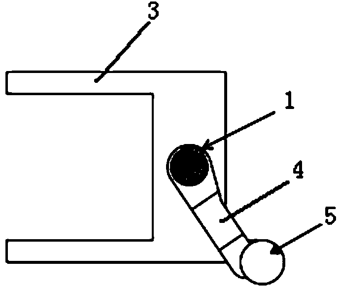 Fixing device for transmission electron microscope samples