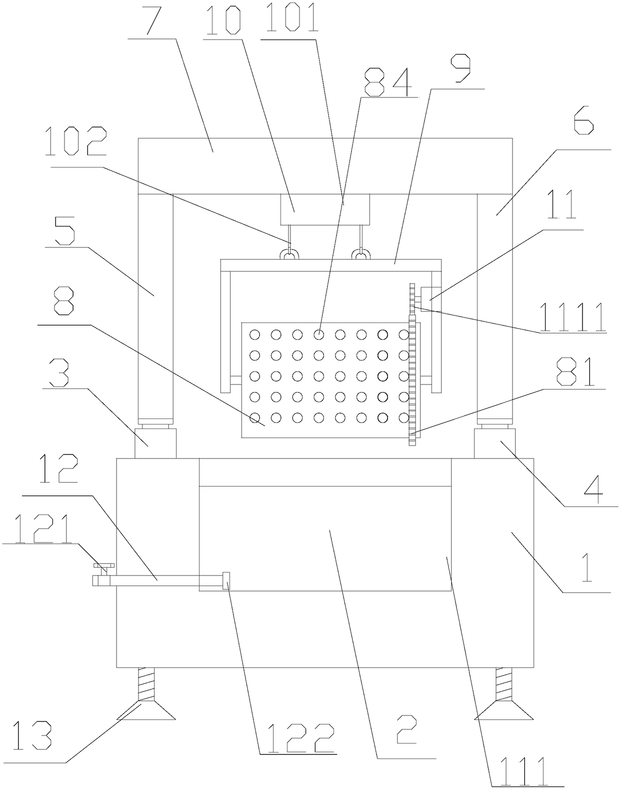 Novel electroplating barrel plating device