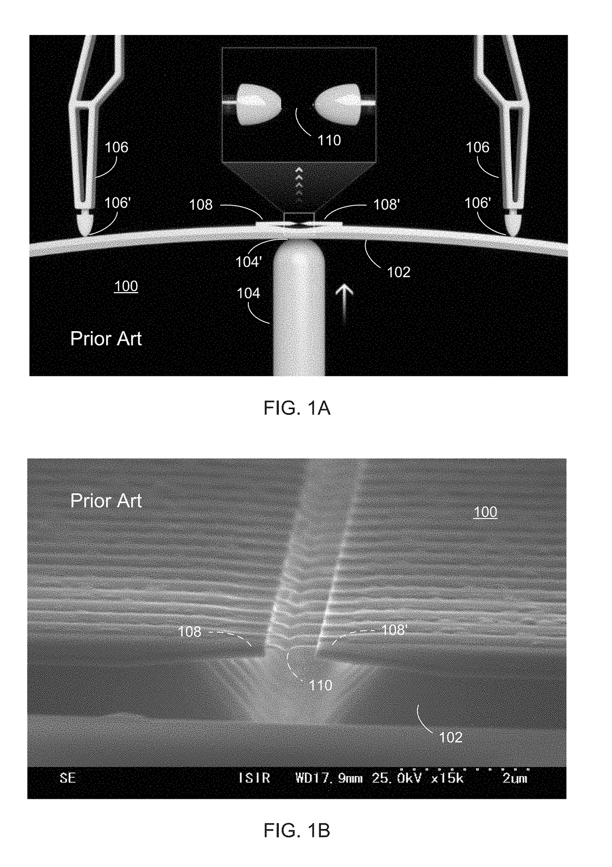 Design and methods for measuring analytes using nanofabricated device