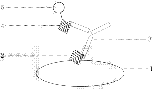 Kit for detecting milk allergen and preparation method thereof