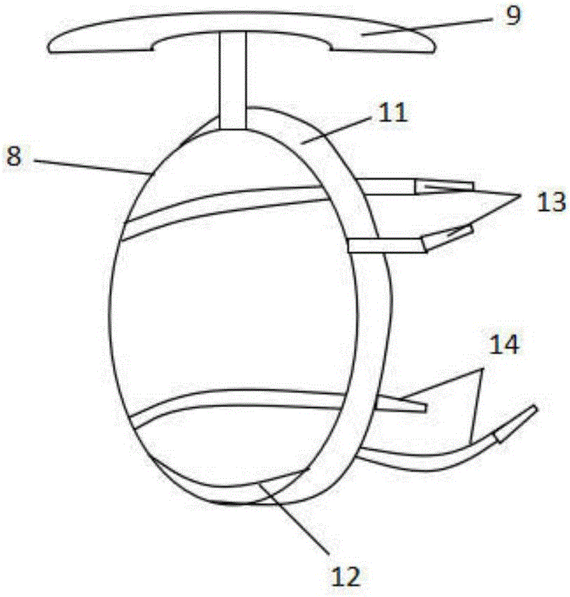 Oxygen supply and sputum suction visual device for breath internal medicine department