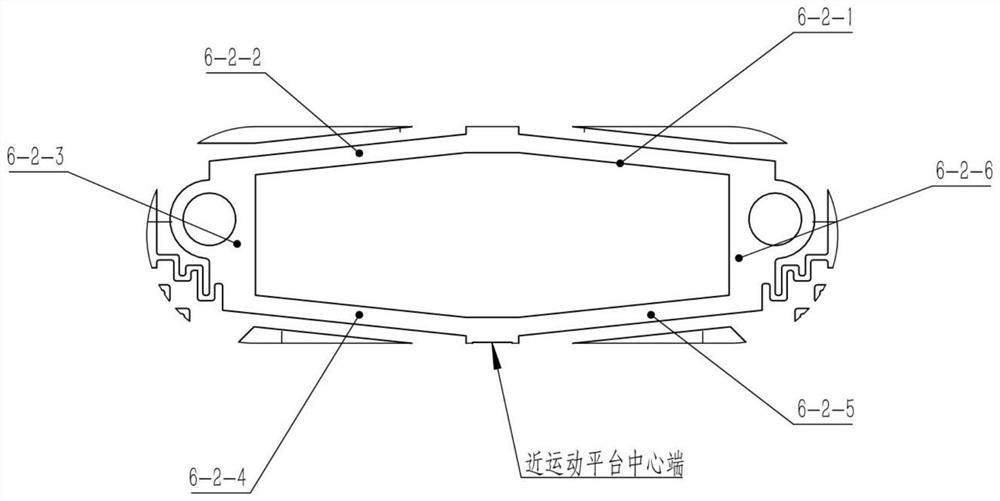 Large-stroke two-dimensional nanometer positioning platform