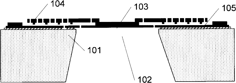 MEMS (Micro Electronic Mechanical System) capacitive microphone without back polar plate and manufacture method thereof