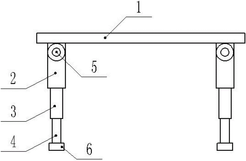 Multifunctional bed computer table