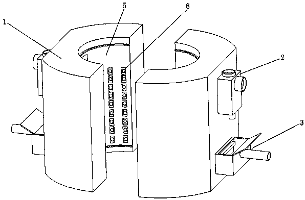 Cold compress and hot compress automatic nursing tool capable of recycling condensate water