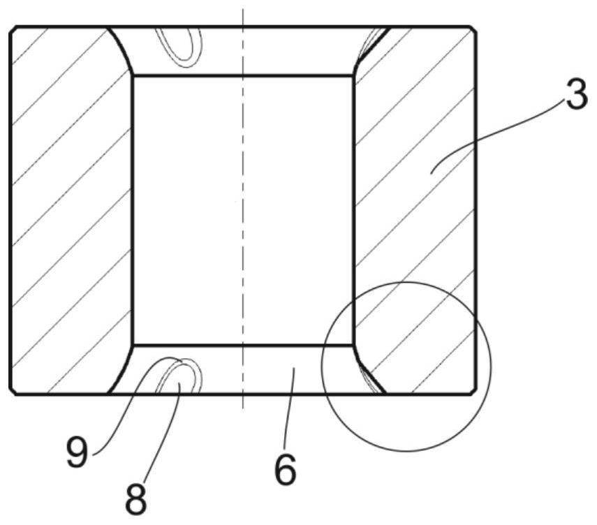 Compression tool for fastening spring-back stop ring to piston rod of shock absorber of motor vehicle