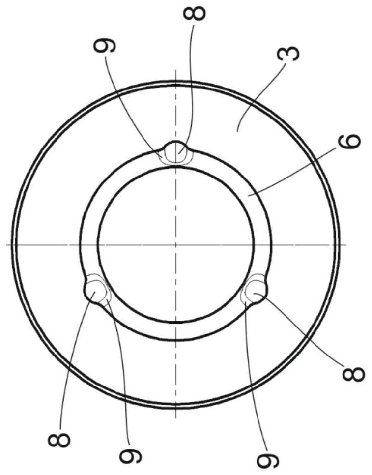 Compression tool for fastening spring-back stop ring to piston rod of shock absorber of motor vehicle