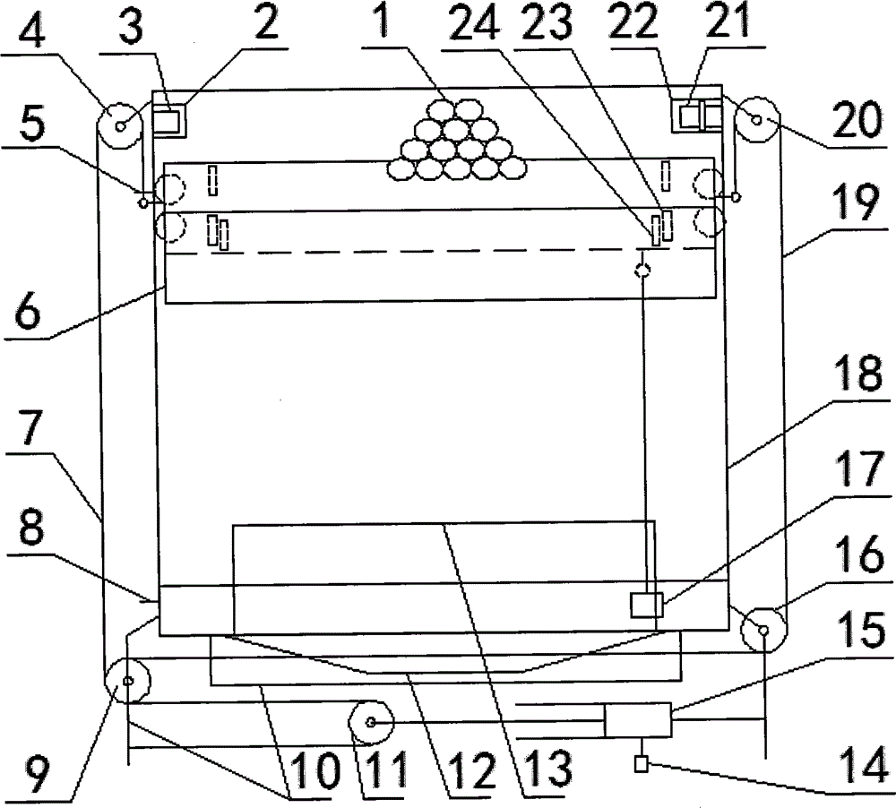 Novel potato harvesting and collecting device