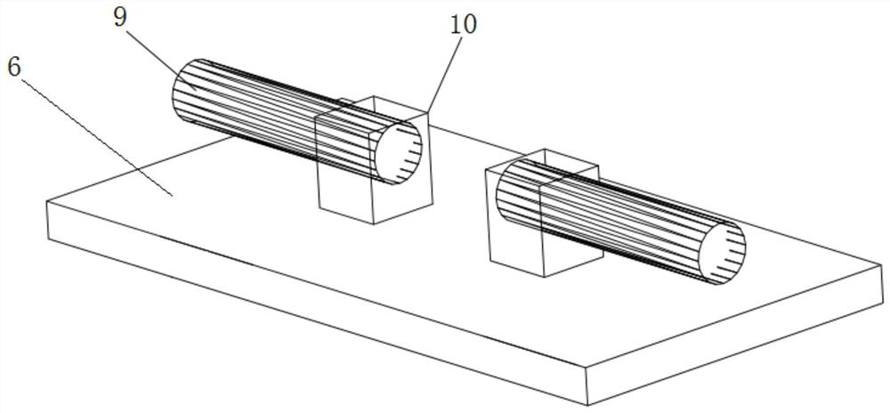 Automatic bearing connecting material conveying reversing device