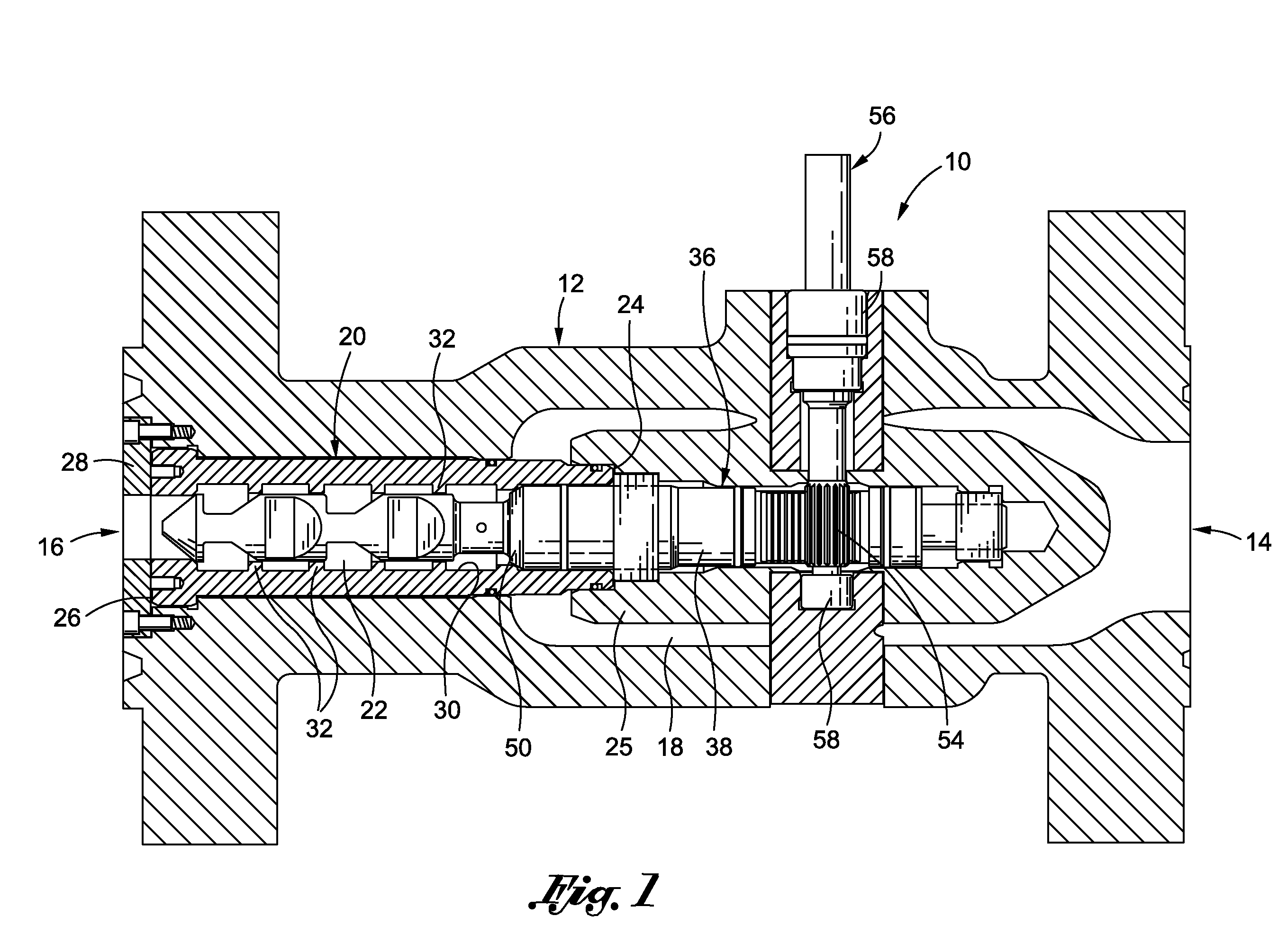 Axial Trim for Dirty Service Valve