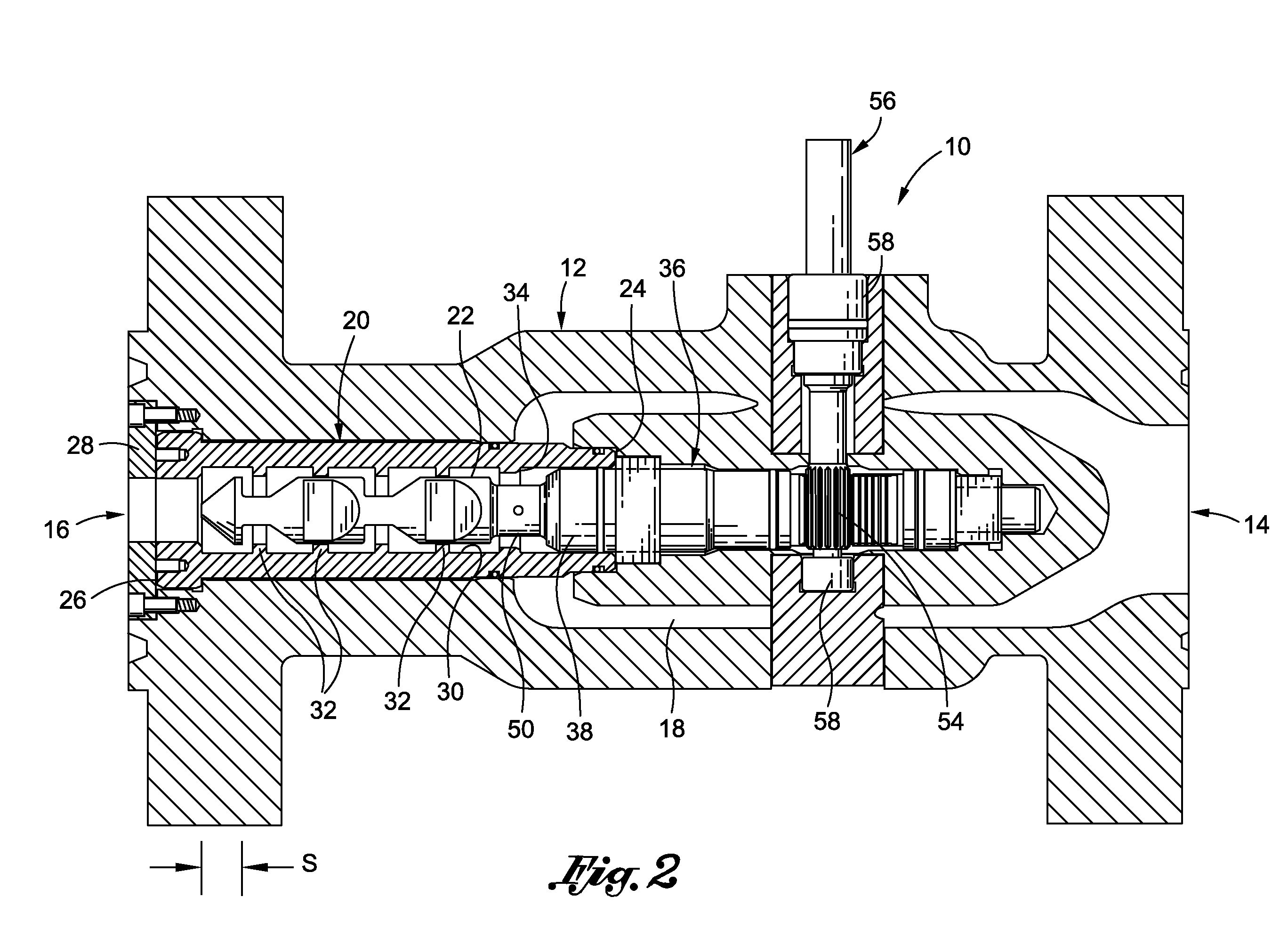 Axial Trim for Dirty Service Valve