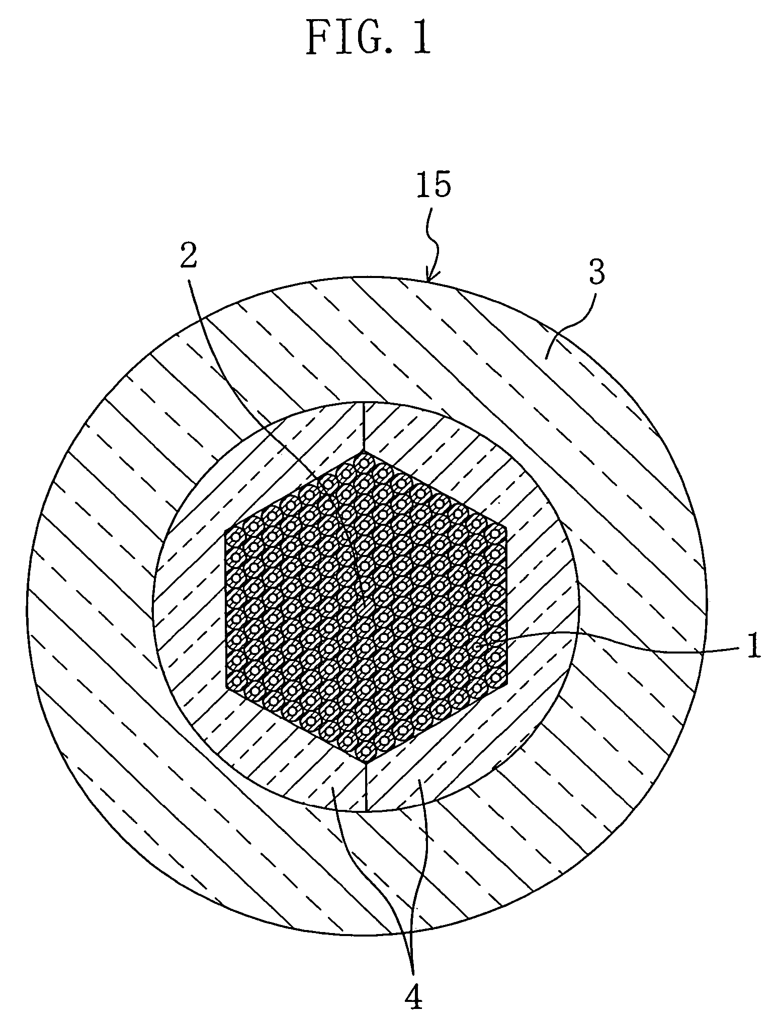 Method of manufacturing photonic crystal fiber using structure-indicating rods or capillaries