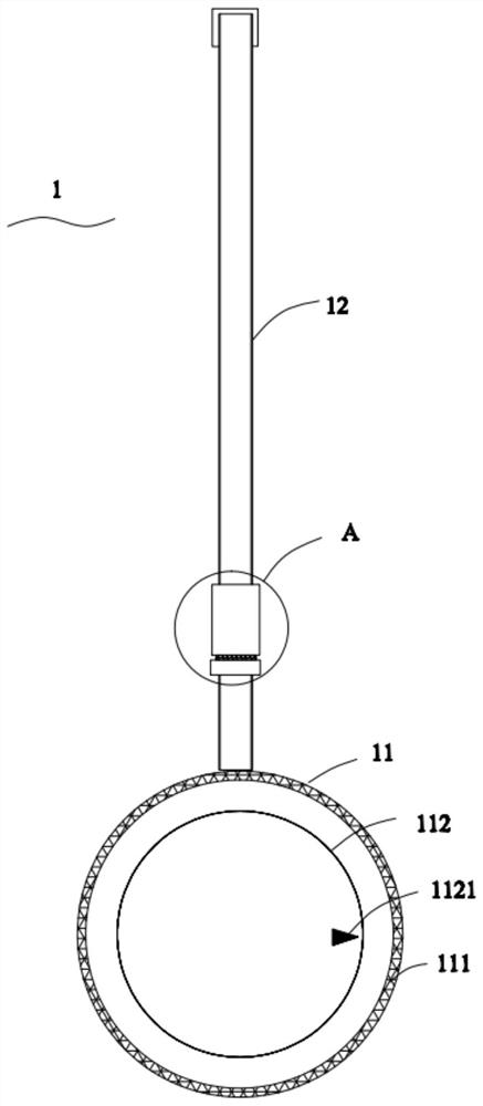 Single-track balance quality evaluation training device