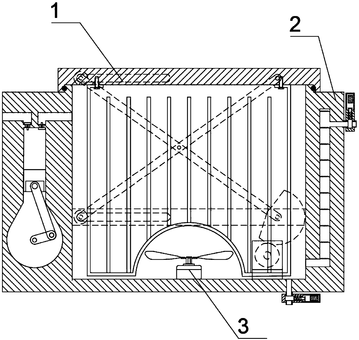 Smart dishwasher for swirling cleaning high temperature vacuum sterilization and drying