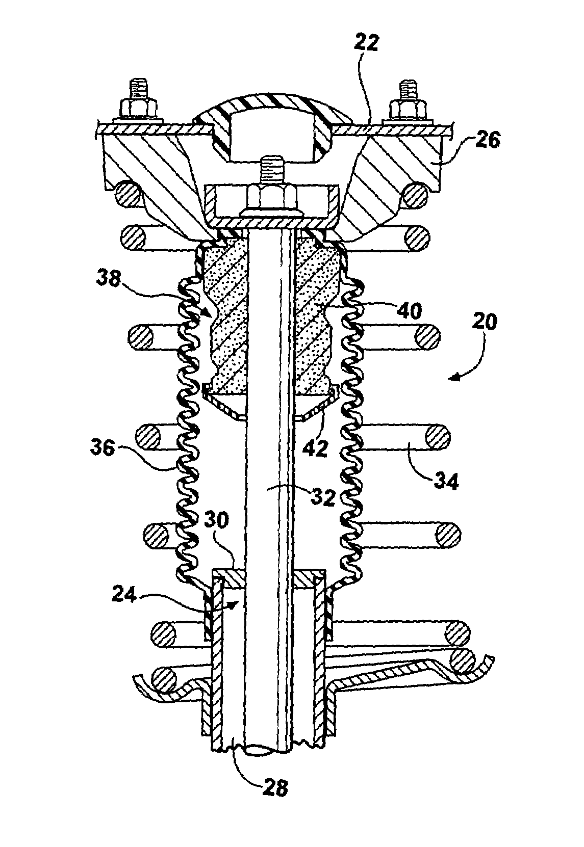 Jounce assembly for a suspension system