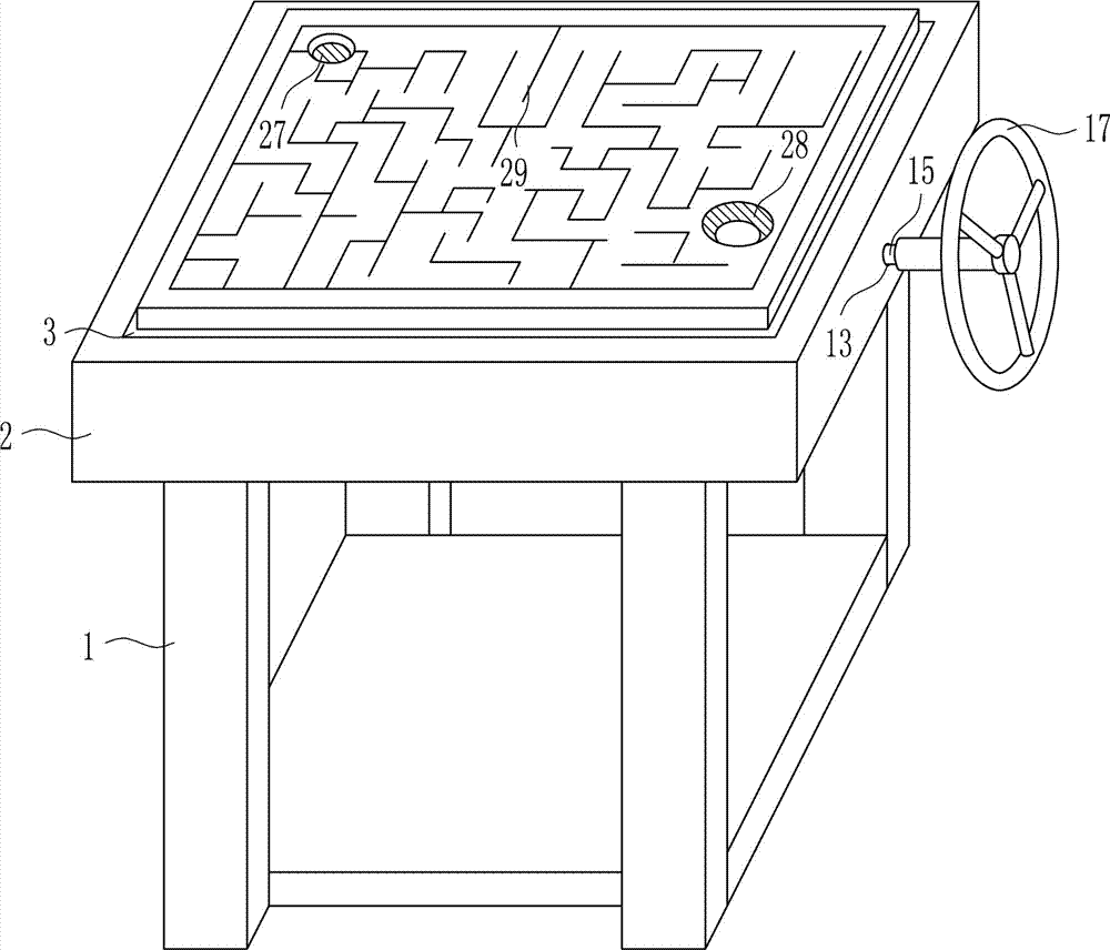 Labyrinth-type children intelligence development toy