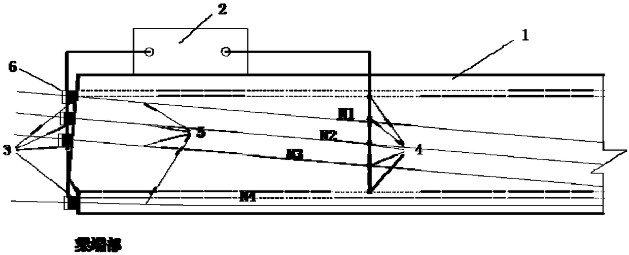 A method and a system for judging the time and temperature effect correction of the pull-out test result