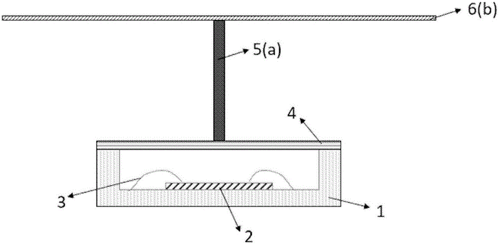 Electrode type electric field sensor packaging component and application thereof