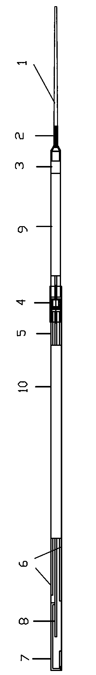 Ultra-short wave broadband omnidirectional antenna