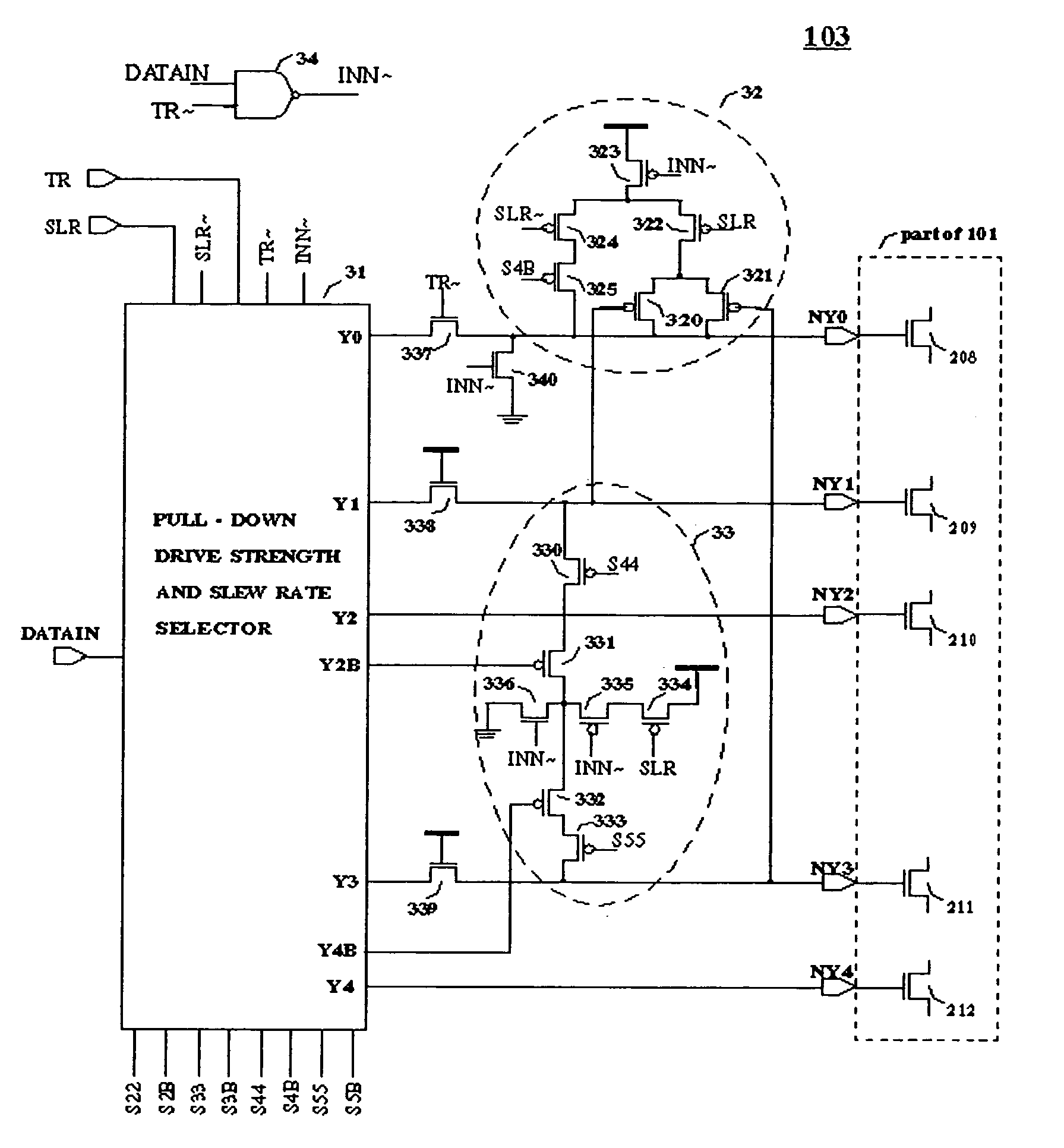 Programmable output buffer