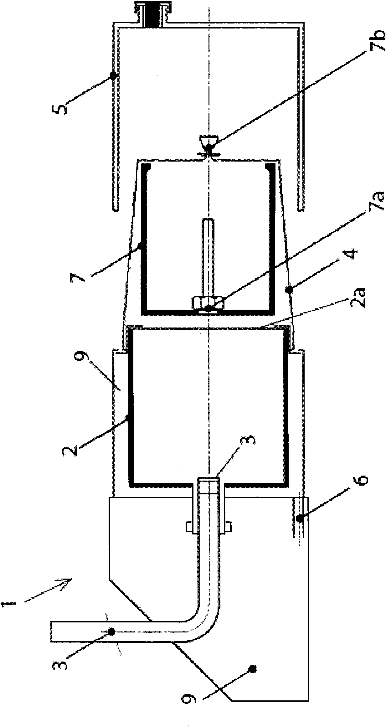 Contamination-free feeding and discharging method and apparatus