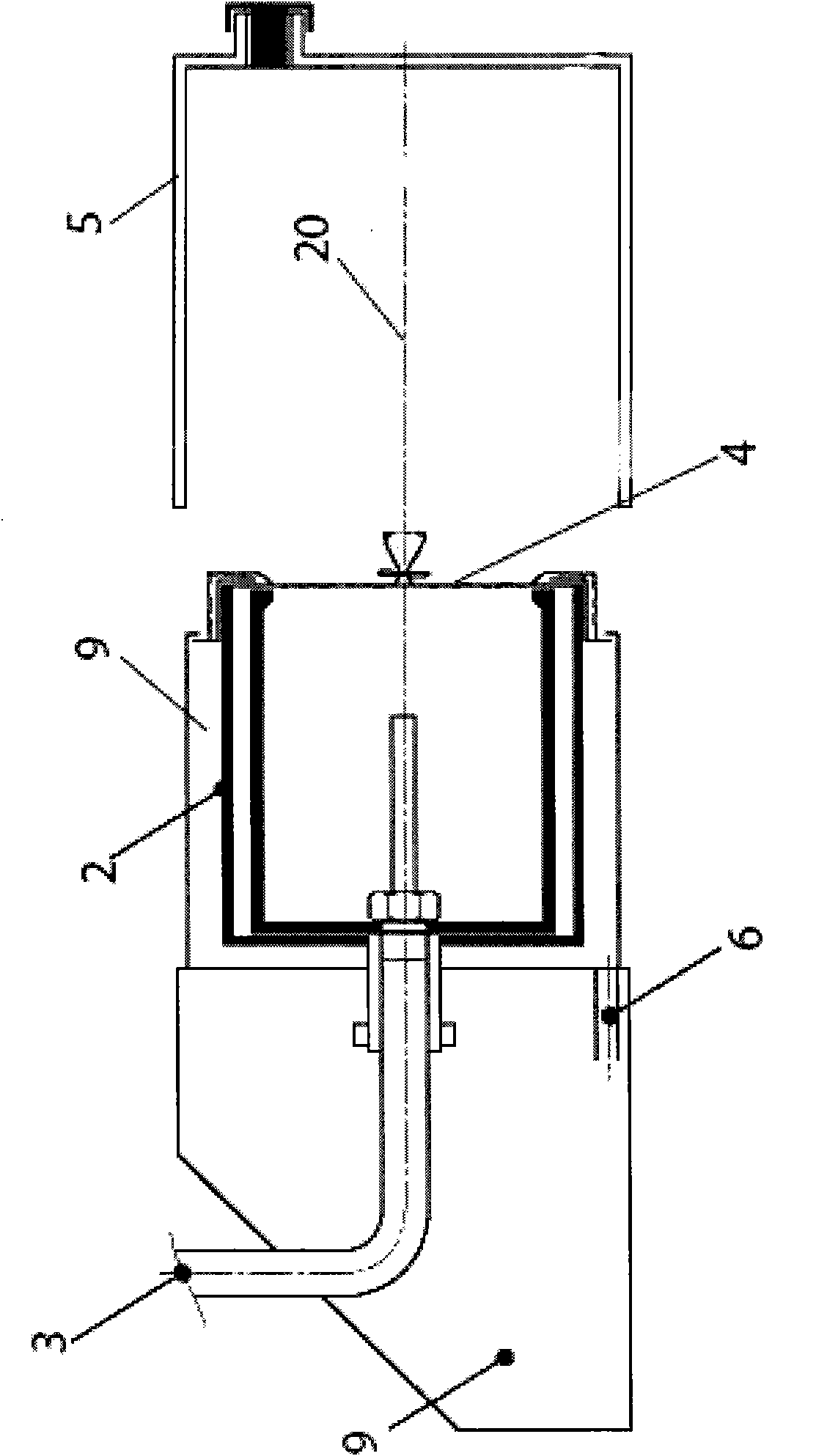 Contamination-free feeding and discharging method and apparatus