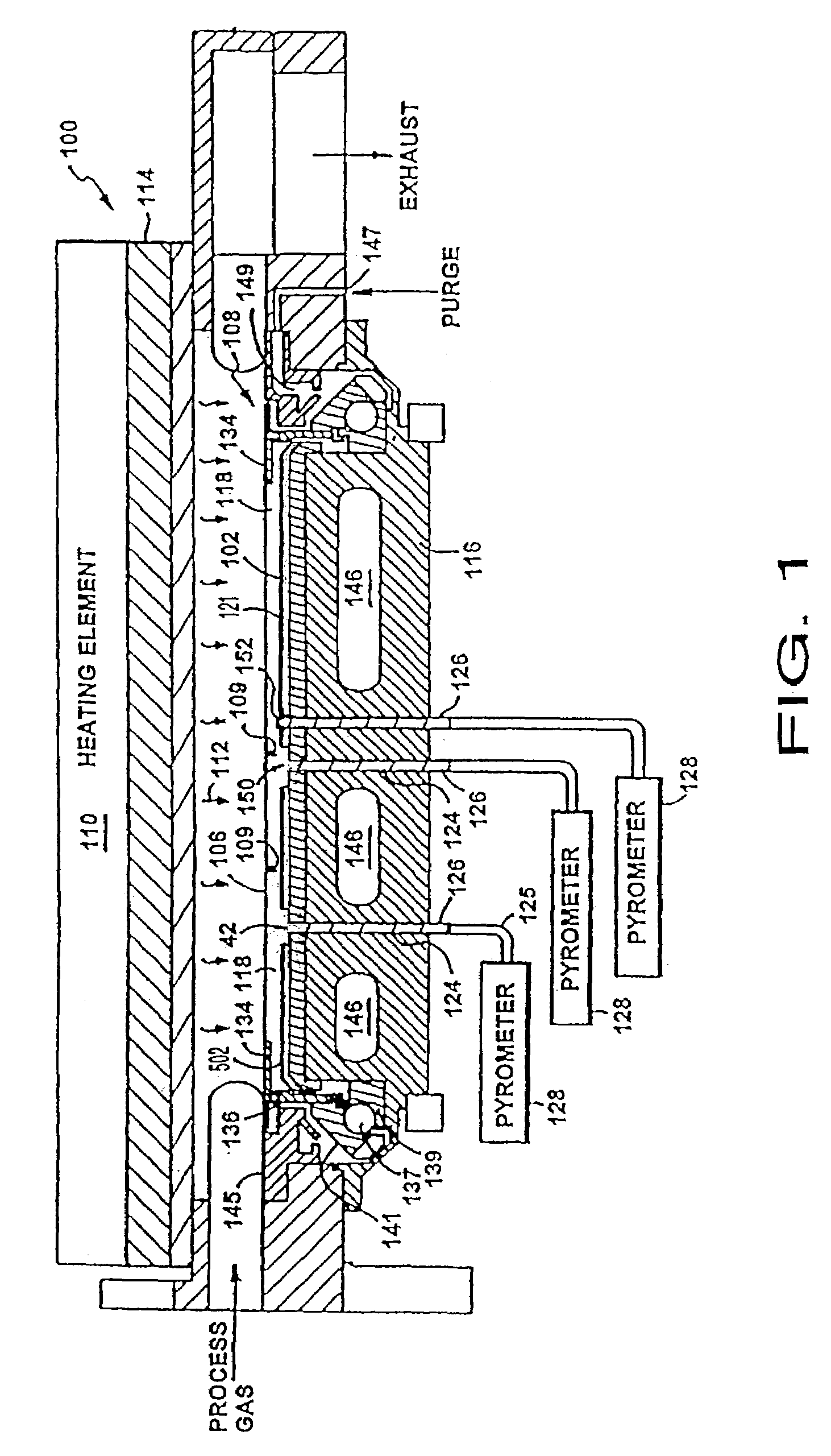 Stepped reflector plate