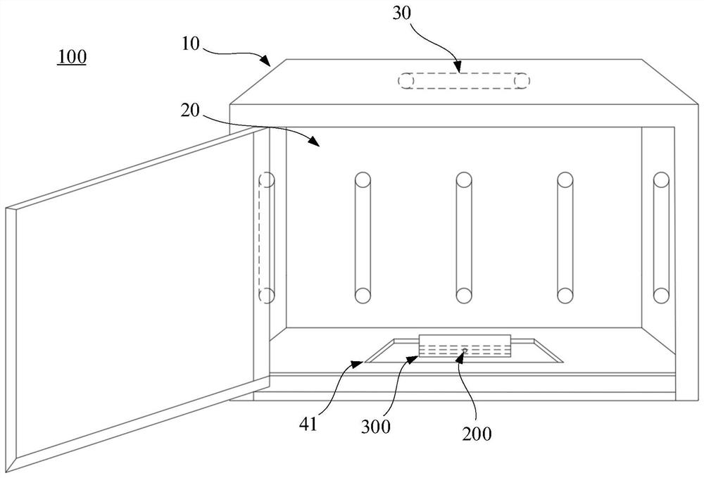 Auxiliary activation device for frozen embryo