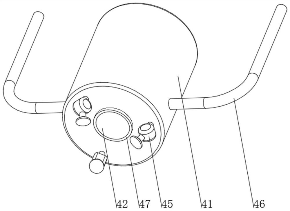 Heat-resistant material drilling device