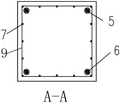 Controllable rotation self-resetting elastic column hinge structure and realization method of self-resetting elastic column hinge