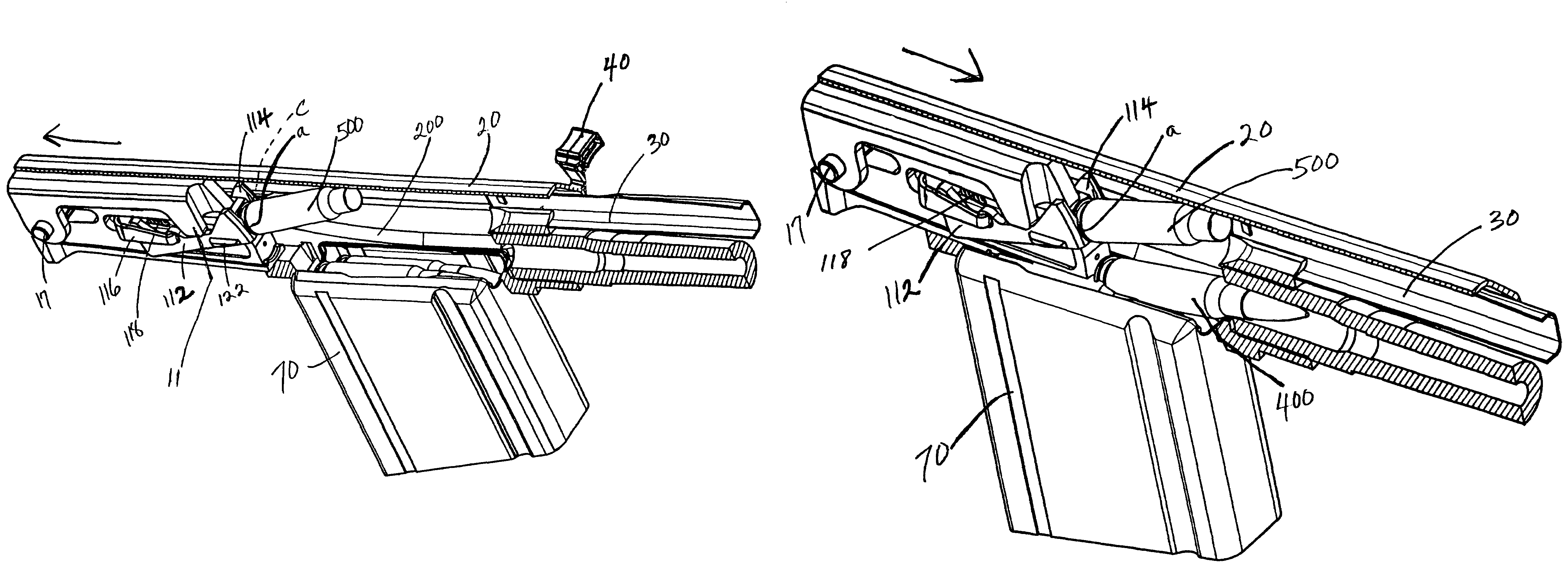 Dual pivoting extractors