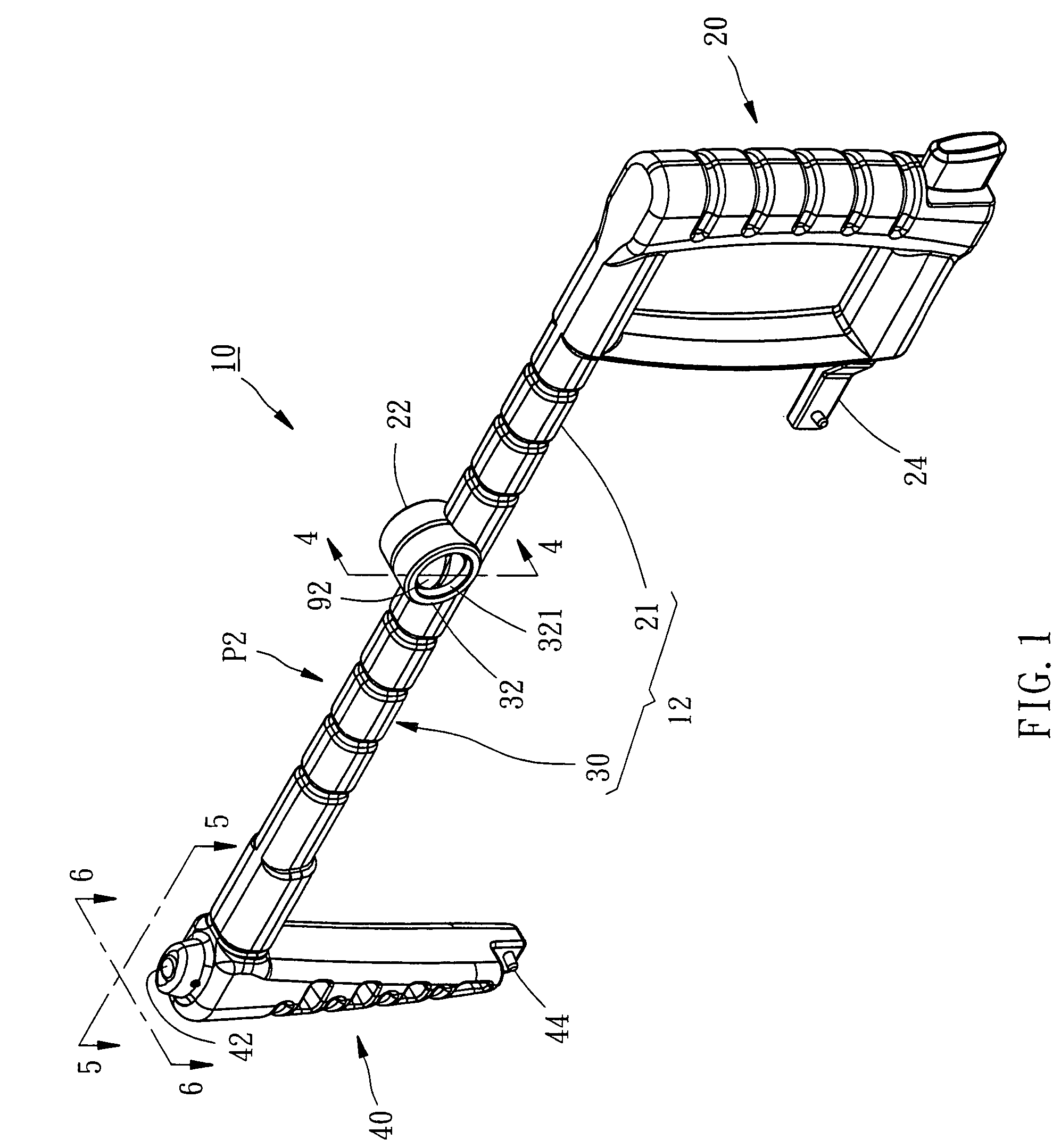 Collapsible handsaw frame