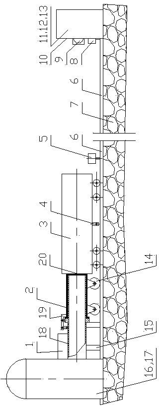 Real vehicle impact test system for pneumatic emission type railway vehicle