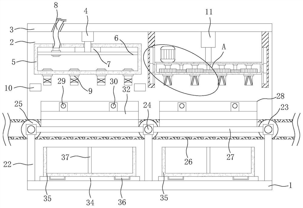 Bottled cosmetic sealing canning device capable of achieving rapid sealing