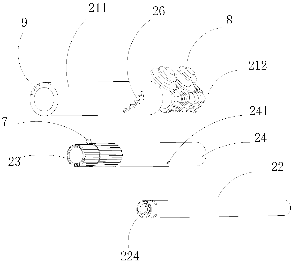 Multi-shot automatic elastic thread anorectum ligation device